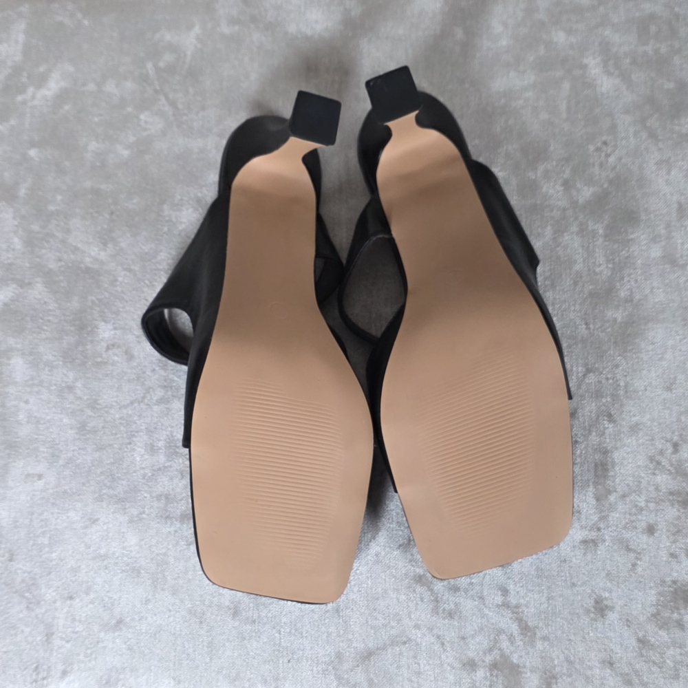 Jolimall Chic Black Women's Heels - Picture 7 of 9